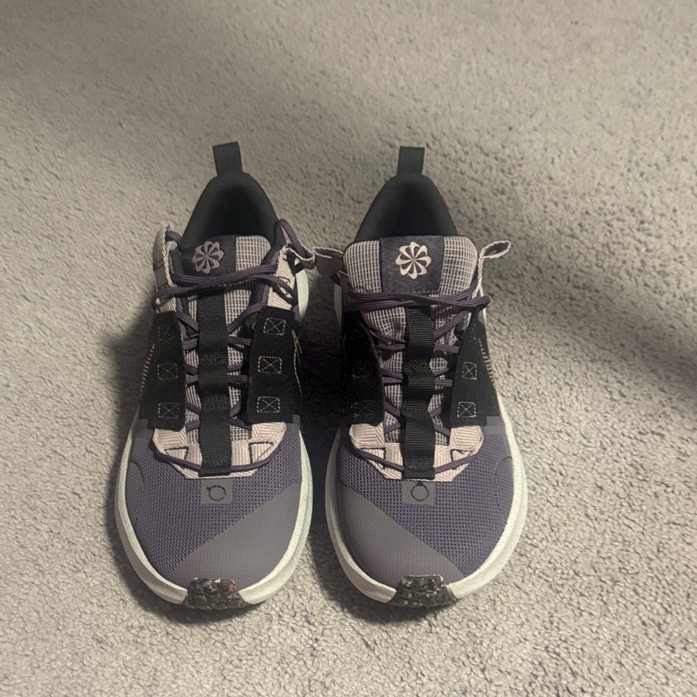 Nike Women's Sneakers - Purple and Black